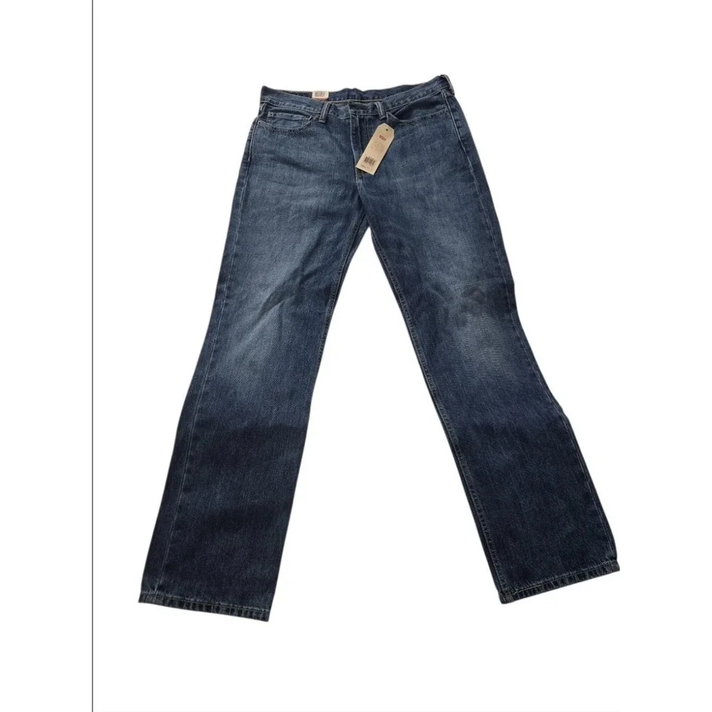 Levi's‎ 514 Straight Fit Jeans Men's 36x34 Blue Denim  Classic Casual